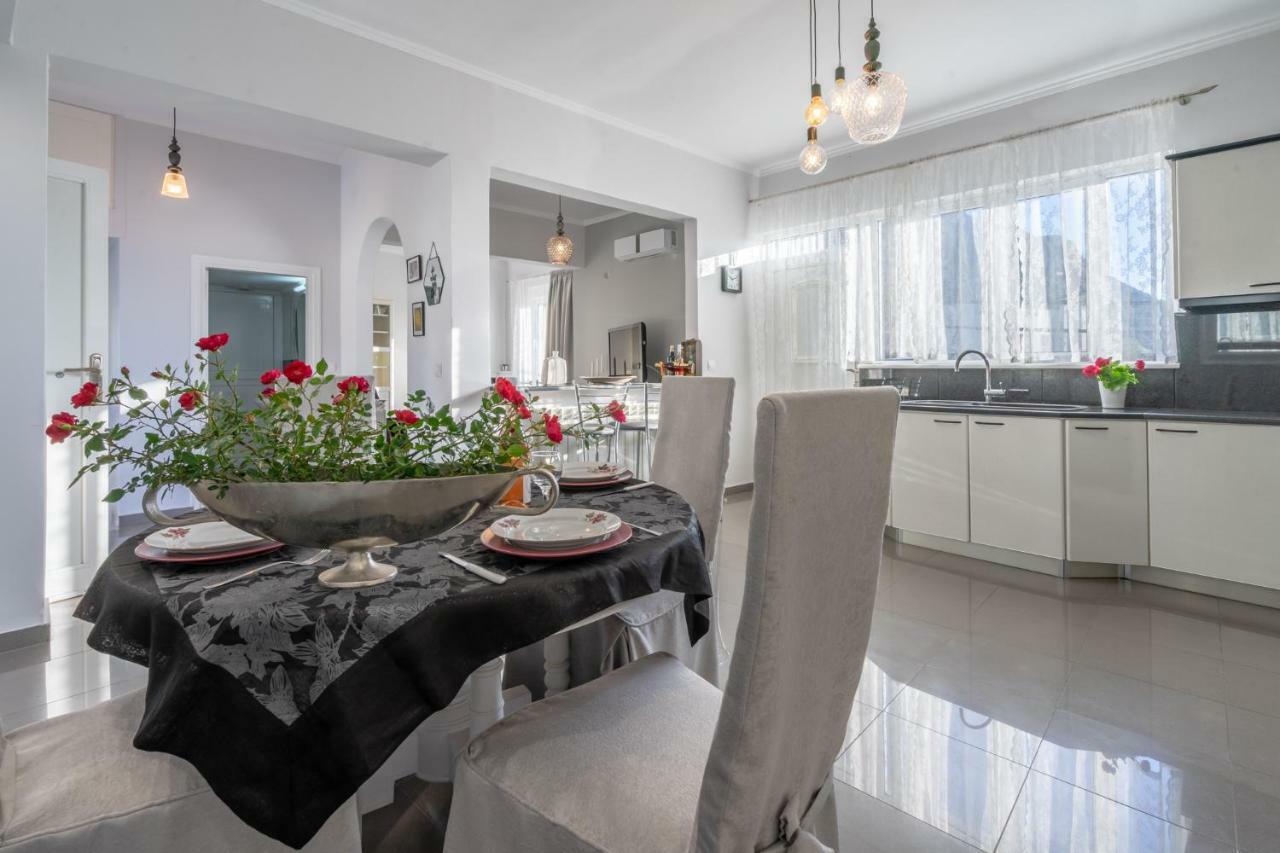 Fontana Luxury Villa Salakos With Pool Near Beach מראה חיצוני תמונה