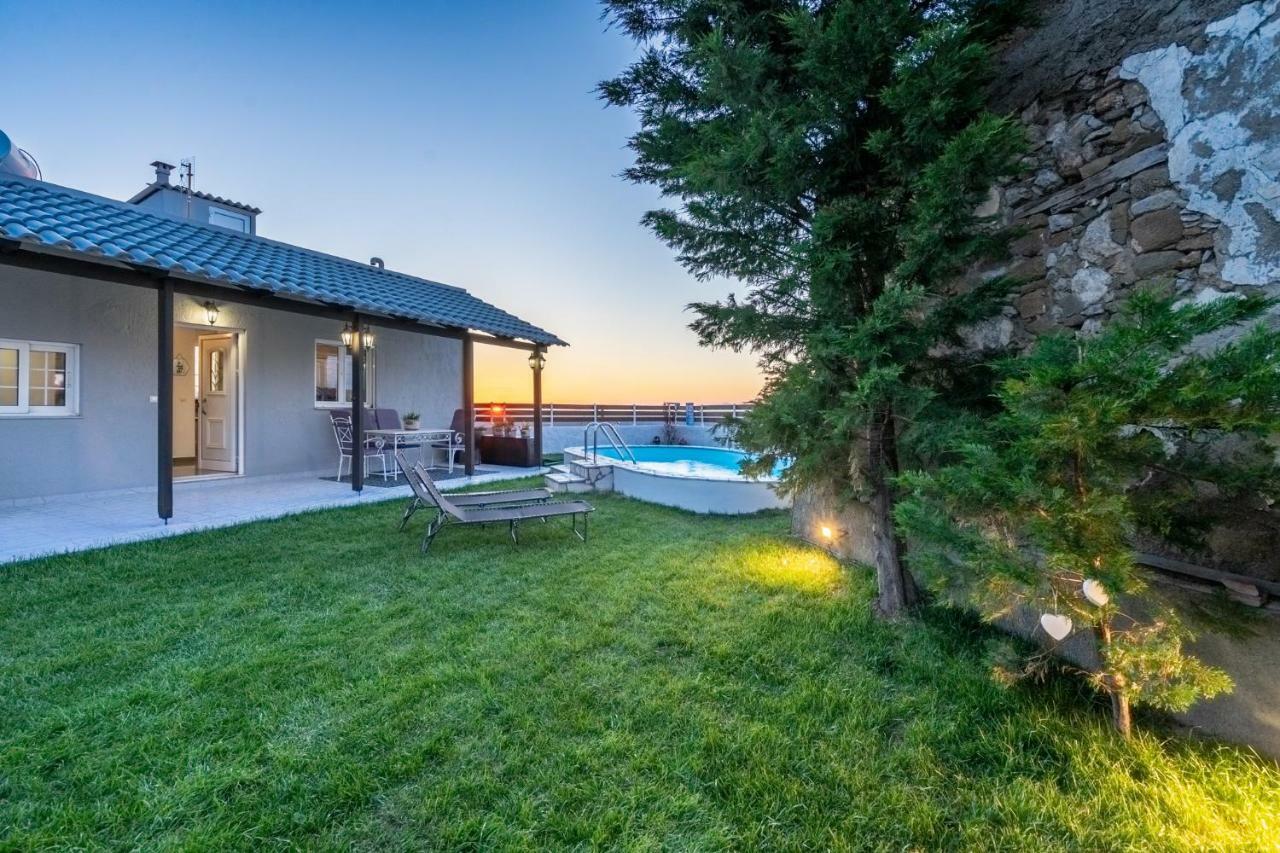 Fontana Luxury Villa Salakos With Pool Near Beach מראה חיצוני תמונה