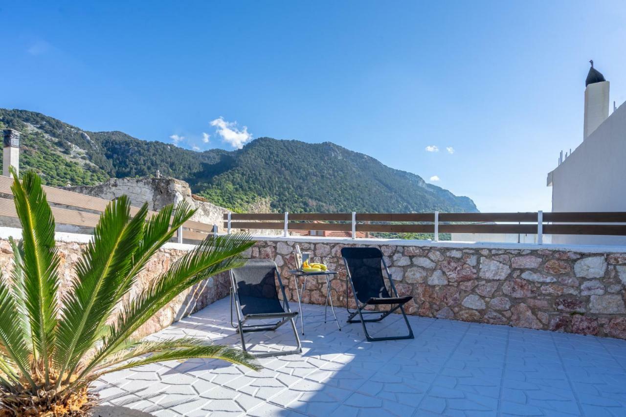 Fontana Luxury Villa Salakos With Pool Near Beach מראה חיצוני תמונה